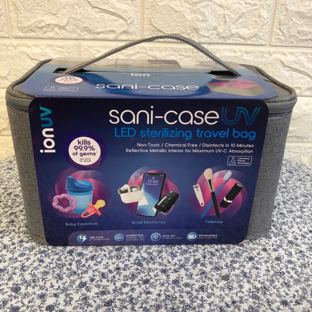 Sanicase LED Travelcase Grey